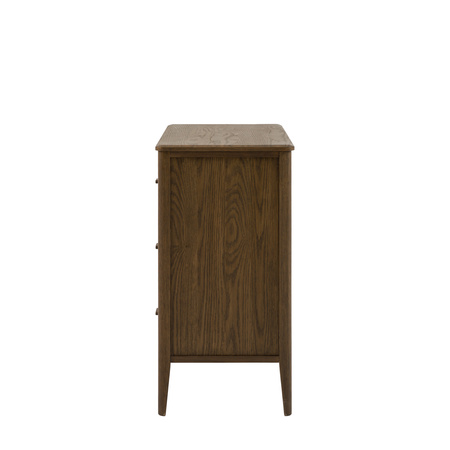 Camden 3 Drawer Chest Walnut 870x450x870mm