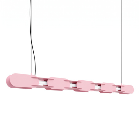 Lampa wisząca CHAIN 158 różowa LED 3000K