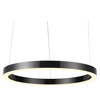 Lampa wisząca CIRCLE 100 - LED, ring tytanowy