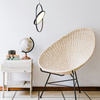 Lampa wisząca ELIPSE M, 45 cm - LED, czarna nowoczesna