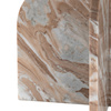Amalfi Coffee Table Natural 800x800x400mm