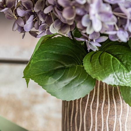 Vintage Cone Hydrangea Floral Stem Violet (12pk)