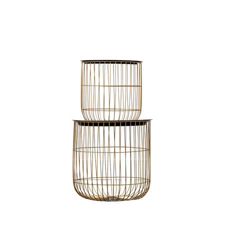 Woburn Nest Of 2 Side Tables 500x500x510mm