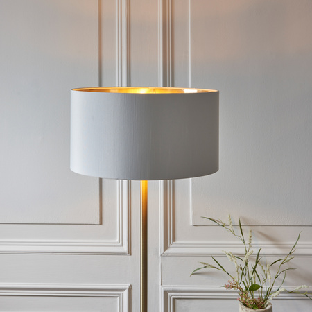 Highclere Floor Lamp Antique Brass