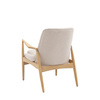 Fotel Carrera Naturalny len 685 x 720 x 820 mm