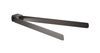 PIRENEI obrotowy wieszak na ręczniki podwójny 350mm, gun metal