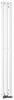 PILON grzejnik łazienkowy 196x1800mm, 3 wieszaki, biały mat