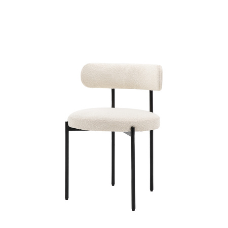 Aveley Dining Chair Vanilla (2pk) 525x510x750mm