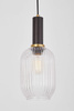 LAMPA WISZĄCA NOWOCZESNA PRZEZROCZYSTA RICO