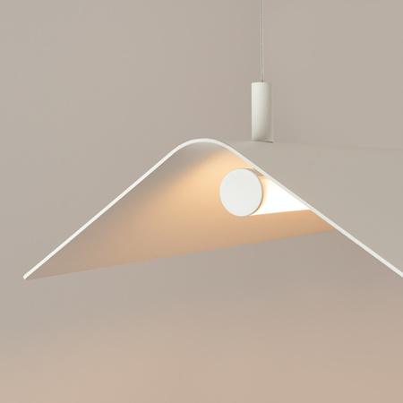 Lampa wisząca ELVA biała LED 3000K