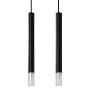 Lampa wisząca WEZYR 2 czarna