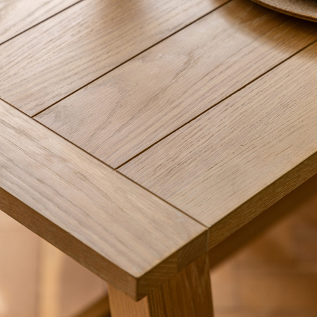 Eton Ext Trestle Dining Table Nat 1600/2000x750mm