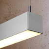 Lampa wisząca PINNE 150 szara 3000K