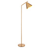 Cape Floor Light Antique Brass