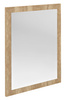 NIROX lustro w ramie 60x80cm, dąb Alabama