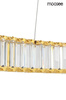 MOOSEE lampa wisząca LIBERTY 80 złota