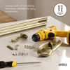UMBRA karnisz LOOP 1 107 - 305 cm złoty
