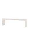 Iowa Dining Bench Whitewash 1600x360x450mm
