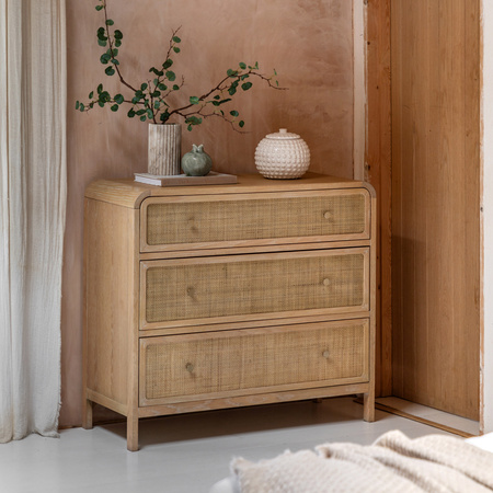 Bibury 3 Drawer Chest 930x430x870mm