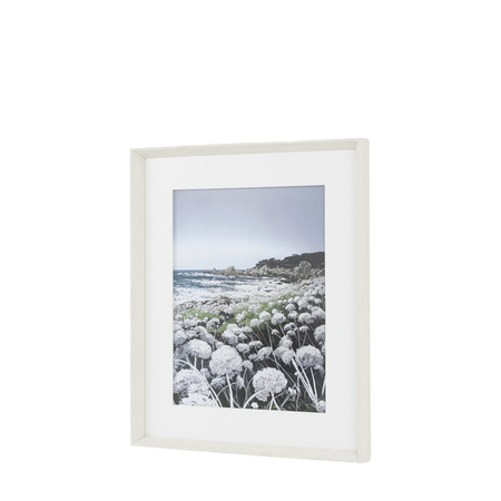 Waves and Wild Flowers II Framed Art 550x40x650mm