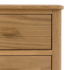 Camden 2 Drawer Bedside Natural 450x400x550mm