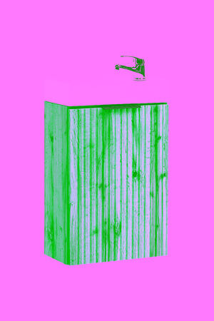 Szafka pod umywalkę 40cm 1 drzwi