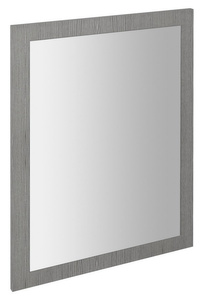 NIROX Lustro w ramie 60x80cm, dąb srebrny