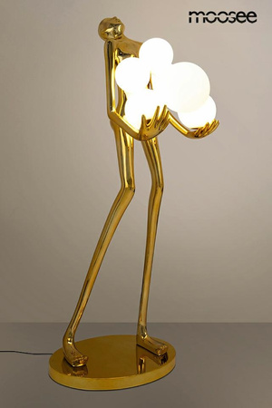 MOOSEE lampa podłogowa HUMAN GOLD         PREMIUM 180