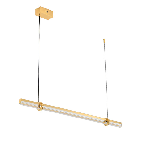 Lampa wisząca LOVELY LED złota 100 cm