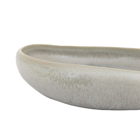 Pebble Glaze Pasta Bowl Dove Grey (4pk)