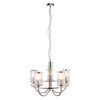 Henbury 5 Pendant Light Bright Nickel