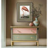 Vintage Flamingo Small Framed Art 540x30x440mm