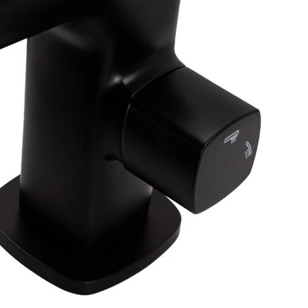 Bateria wannowa 3-otworowa, czarna