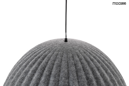 MOOSEE lampa wisząca MOLD 55 szara