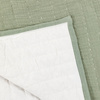 Alcove Gauze Bedspread Sage 2600x2400mm