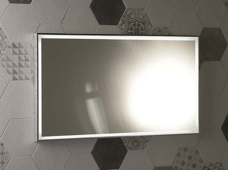 LUMINAR lustro z oświetleniem LED w ramie 120x55cm, chrom
