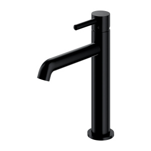 Y bateria umywalkowa, 23 cm (głowica 25 mm), czarny półmat