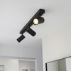 Rez 3 Ceiling Light Black