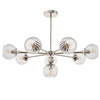 Allegra 8 Pendant Light Bright Nickel