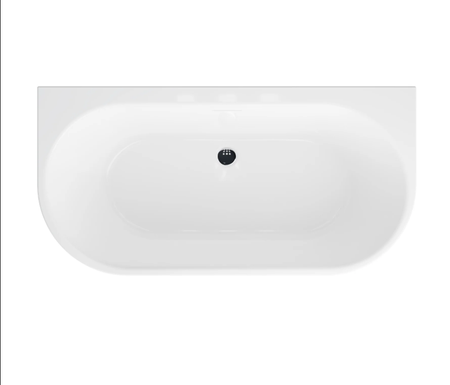 Wanna wolnostojąca przyścienna 160x75 SOLA Mokka