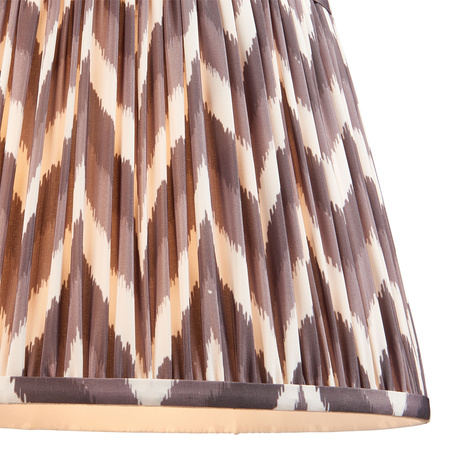 Zigzag Shade Pearl Grey Fabric 240x250x350mm