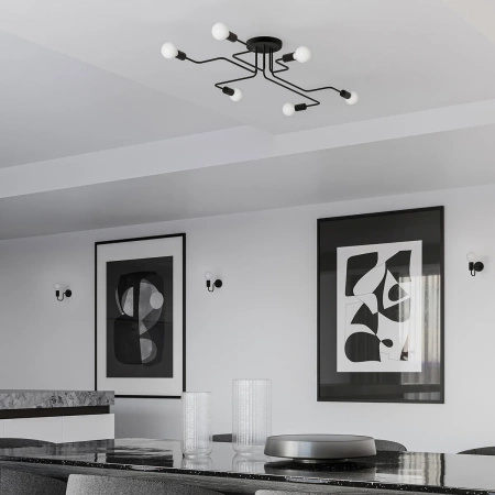 Kinkiet VECTOR czarny