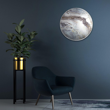 Oyster Large Grand Clock Grand Glacier 26in