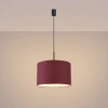 Lampa wisząca NEVIA burgund