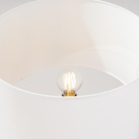 Lampa podłogowa NATT biała