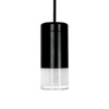 MOOSEE lampa ścienna FLUSSO WALL czarna