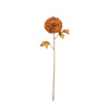 Faux Stem Dahlia Burnt Orange 730mm (6pk)