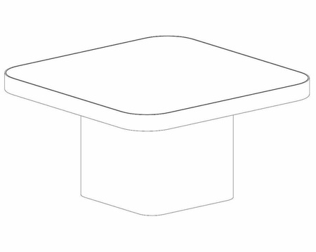 RICHMOND zestaw stolików kawowych CUMULUS beżowy