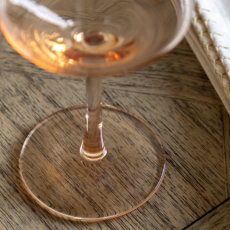Wine Glass Amber (4pk) 94x94x210mm