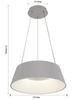 6222-0106 Lampa wiszaca SELLA Biała